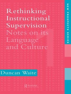 Rethinking Instructional Supervision (eBook, ePUB) - Waite, Duncan