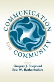 Communication and Community (eBook, ePUB)