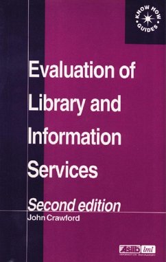 Cover Evaluation of Library and Information Services (eBook, ePUB)