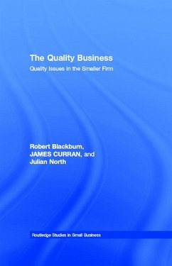 The Quality Business (eBook, PDF) - Blackburn, Robert; Curran, James; North, Julian