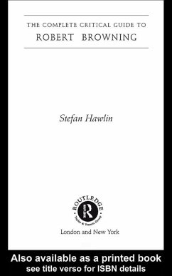Robert Browning (eBook, ePUB) - Hawlin, Stefan