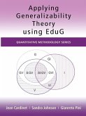 Applying Generalizability Theory using EduG (eBook, ePUB)