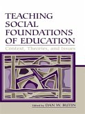 Teaching Social Foundations of Education (eBook, ePUB)