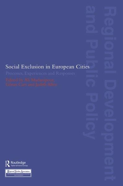 Social Exclusion in European Cities (eBook, ePUB) Social Exclusion in European Cities (eBook, ePUB)