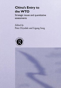China's Entry into the World Trade Organisation (eBook, PDF)