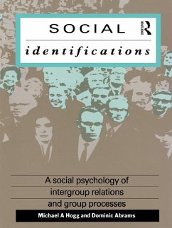 Social Identifications (eBook, ePUB) - Abrams, Dominic; Hogg, Michael A.