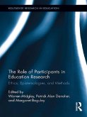 The Role of Participants in Education Research (eBook, ePUB)