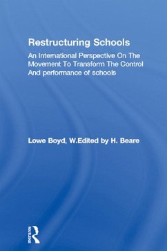 Cover Restructuring Schools (eBook, PDF)