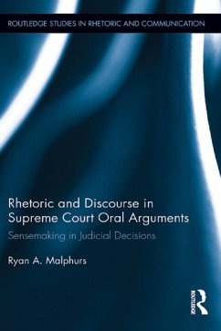 Cover Rhetoric and Discourse in Supreme Court Oral Arguments (eBook, ePUB)