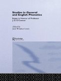Studies in General and English Phonetics (eBook, PDF)