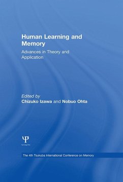 Human Learning and Memory (eBook, ePUB)