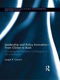 Leadership and Policy Innovation - From Clinton to Bush (eBook, PDF)