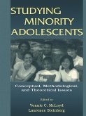 Studying Minority Adolescents (eBook, ePUB)