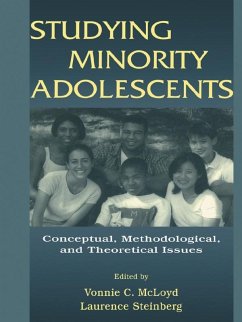 Cover Studying Minority Adolescents (eBook, ePUB)