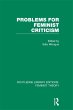 Problems for Feminist Criticism (RLE... - Bild 1