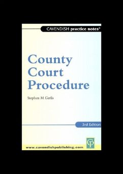 Cover Practice Notes on County Court Procedure (eBook, PDF)