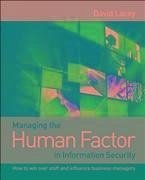 Managing the Human Factor in Information Security (eBook, ePUB) - Lacey, David