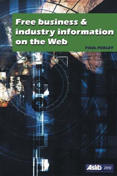Cover Free Business and Industry Information on the Web (eBook, PDF)