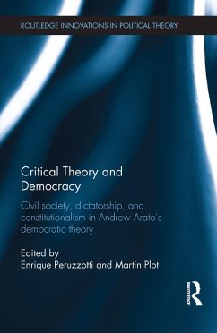 Cover Critical Theory and Democracy (eBook, PDF)