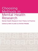 Choosing Methods in Mental Health Research (eBook, ePUB)