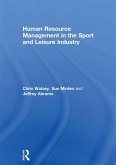 Human Resource Management in the Sport and Leisure Industry (eBook, PDF)