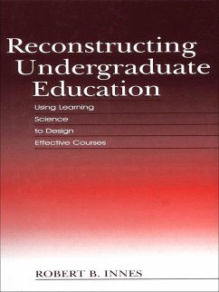 Cover Reconstructing Undergraduate Education (eBook, ePUB)