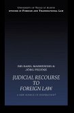 Judicial Recourse to Foreign Law (eBook, PDF)