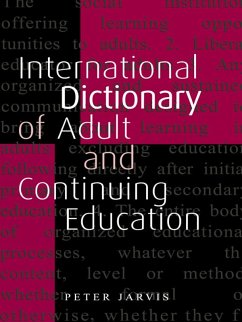 Cover An International Dictionary of Adult and Continuing Education (eBook, PDF)