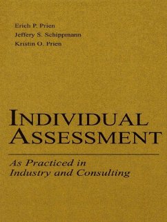 Individual Assessment (eBook, ePUB) - Prien, Kristin O.; Schippmann, Jeffery S.
