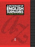 A Dictionary of English Surnames (eBook, PDF)