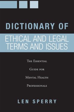 Cover Dictionary of Ethical and Legal Terms and Issues (eBook, ePUB)