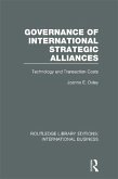 Governance of International Strategic Alliances (RLE International Business) (eBook, ePUB)
