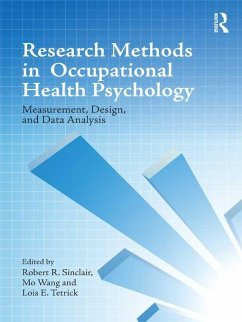 Cover Research Methods in Occupational Health Psychology (eBook, PDF)