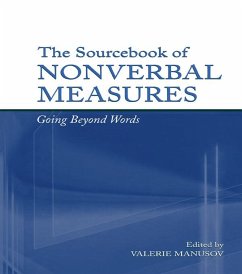 The Sourcebook of Nonverbal Measures (eBook, ePUB)