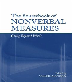 Cover The Sourcebook of Nonverbal Measures (eBook, ePUB)
