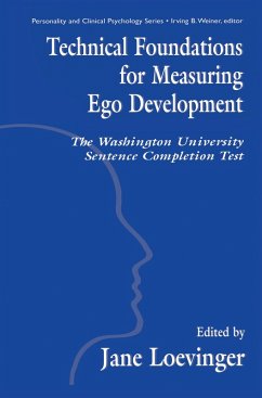 Cover Technical Foundations for Measuring Ego Development (eBook, ePUB)