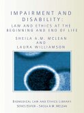 Impairment and Disability (eBook, ePUB)