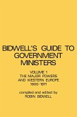 Guide to Government Ministers (eBook, PDF) Guide to Government Ministers (eBook, PDF)