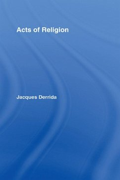 Acts of Religion (eBook, ePUB) - Derrida, Jacques