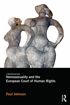Cover Homosexuality and the European Court of Human Rights (eBook, PDF)