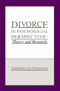 Divorce in Psychosocial Perspective (eBook, ePUB) - Guttmann, Joseph