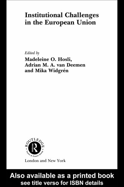 Institutional Challenges in the European Union (eBook, PDF)