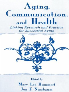 Cover Aging, Communication, and Health (eBook, ePUB)