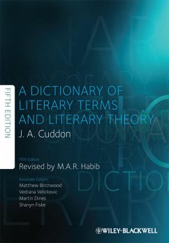 A Dictionary of Literary Terms and Literary Theory (eBook, PDF) - Cuddon, J. A.