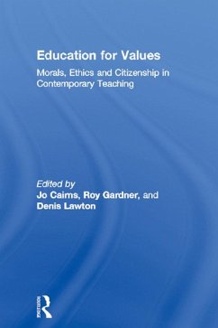 Education for Values (eBook, ePUB)