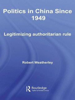 Politics in China since 1949 (eBook, ePUB) Cover Politics in China since 1949 (eBook, ePUB)
