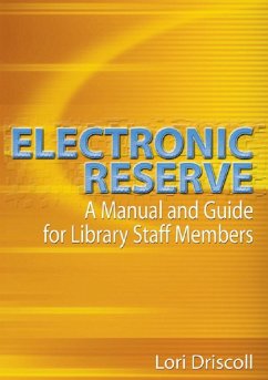 Cover Electronic Reserve (eBook, PDF)