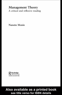 Management Theory (eBook, PDF) - Monin, Nanette