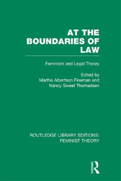 At the Boundaries of Law (RLE Feminist Theory) (eBook, ePUB)