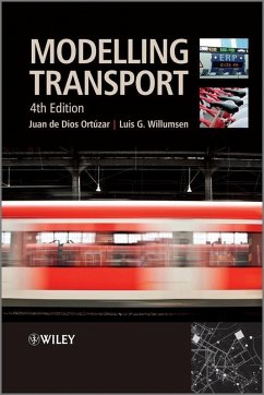 Modelling Transport (eBook, ePUB) - Ortúzar, Juan De Dios; Willumsen, Luis G.